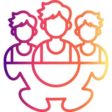 Takım çalışması Asgari Düz Yaratıcı Grafik Tasarımı