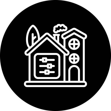 Web simgesi vektör illüstrasyonunu denetler