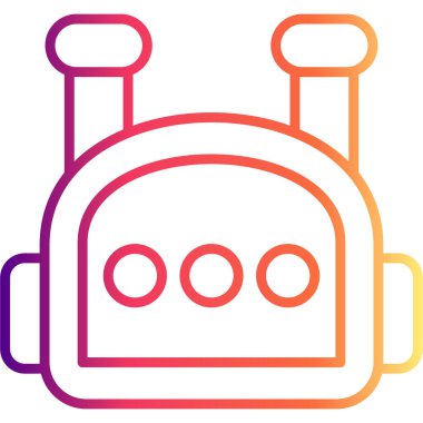 Sohbet robotu yardımcı simgesi, çevrimiçi destek