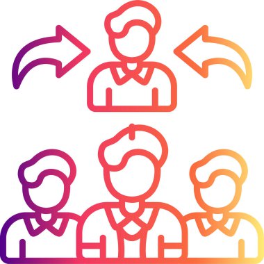 business leadership, web simple icon