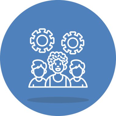 Takım çalışması Belirgin Temiz Damgalama Grafik ŞekliName