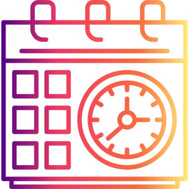 Takvim Modern Dijital Grafik Özelliği