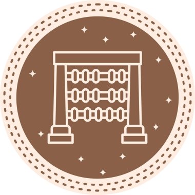 Abaküs Dinamik Modern Yaratıcı Vektör Varlığı