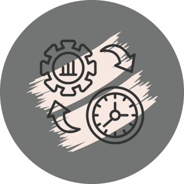 Verimlilik Premium Dijital Tasarım Sembolü