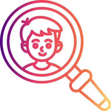 Arama Web simgesi vektör illüstrasyonu işe alınıyor