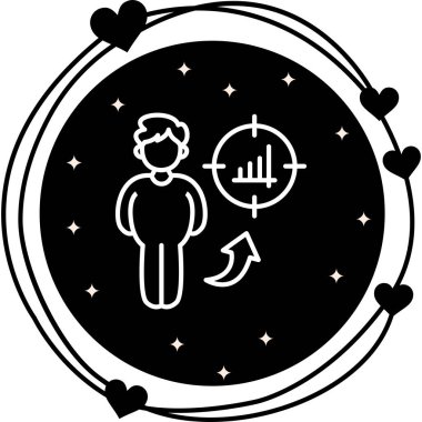 hedef web simge vektör çizim