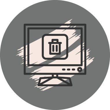 Çöp Ağı vektör illüstrasyonu