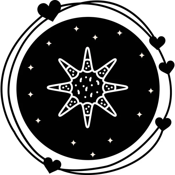 Pediastrum Simplex Ayrı Modern Temiz Sanat Özelliği