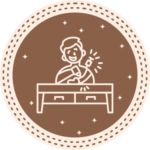 Bağımlı Adam Yaratıcı Eşsiz Markalaştırıcı Elementi