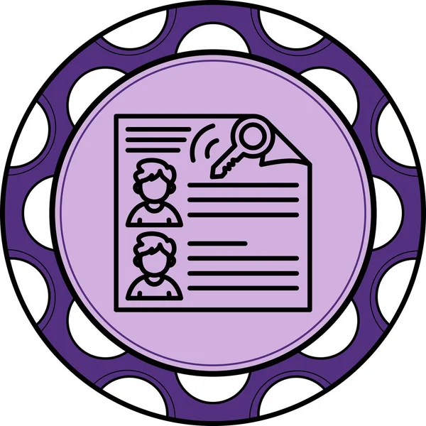 Erişim Kontrol Listesi Yüksek Kaliteli Özel Vektör Tasarımı