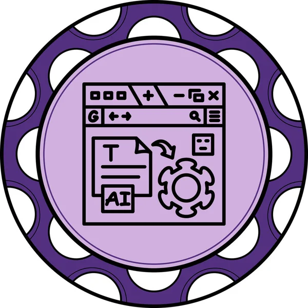 Web Sitesi Metin Oluşturucu Profesyonel Temiz Düz Grafik Özelliği