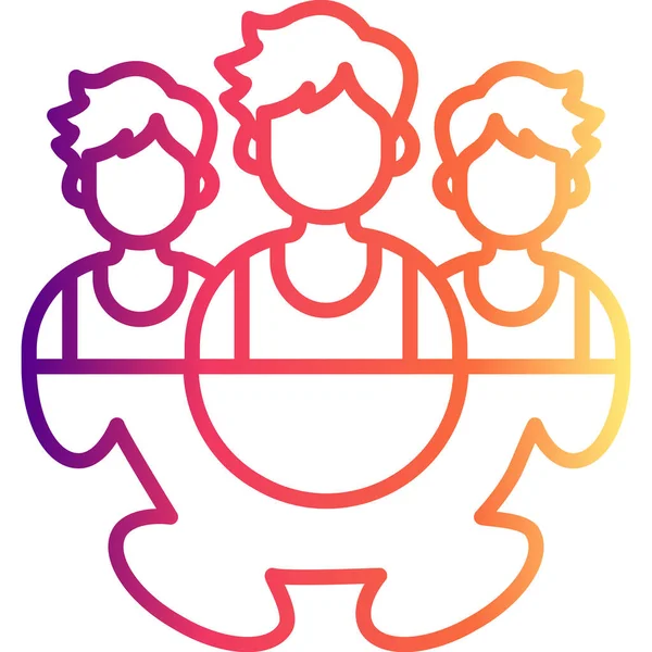 Takım çalışması Asgari Düz Yaratıcı Grafik Tasarımı