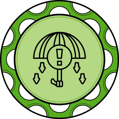 Sigorta Profesyonel Yenilikçi Düz Tasarım Düzeni