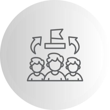 Rekabetçi Yaratıcı İşlevsel Web Grafik Sembolü