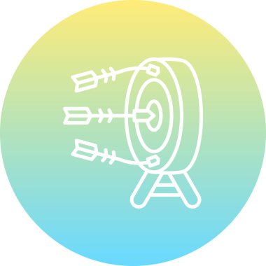 hedef web simge vektör çizim