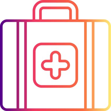 İlk Yardım Seti Eşsiz Düz Dijital Nesne Tasarımı