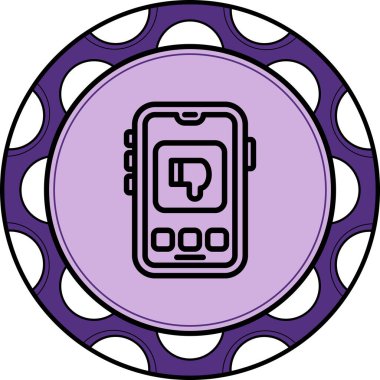 Web simgesi vektör illüstrasyonundan hoşlanmadım