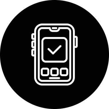 telefon simgesi, vektör illüstrasyonu basit tasarım.