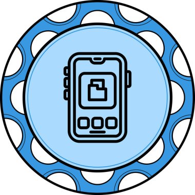 Klasör web simge vektör çizim