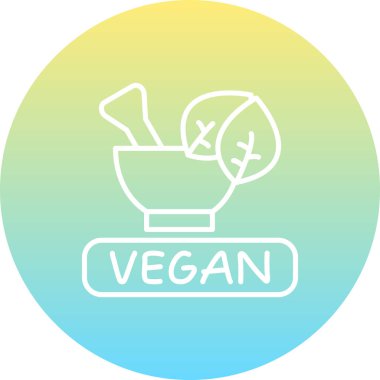 Vegan Profesyonel Asgari Yaratıcı Grafik Nesnesi
