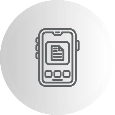 Mobil Dosya Biçimli Özel Vektör Tasarım Varlığı