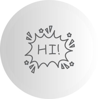 Hi Yüksek Çözünürlüklü Minimum Vektör Tasarımı