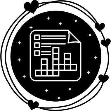 Bulmaca Satırı Simgesi, Beyaz Arkaplanda Basit Görüntü 