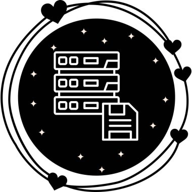 Veri Ayırt Edilmiş Modern Dijital Tasarım Elemanını Kaydet