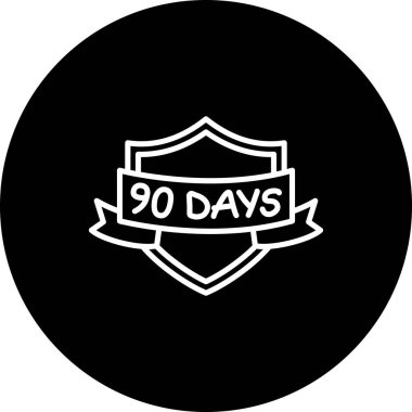 Uygulamalar ya da web sayfaları için 90 Gün, premimium simgesi