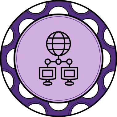 Bilgisayar Ağı Minimum Gelişmiş Markalaştırma Tasarımı Varlığı