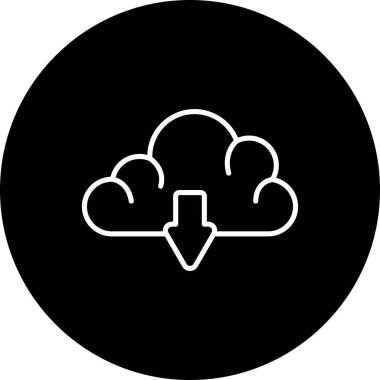 Bulut İndirme En Düşük Kaliteli Grafik Sembolü