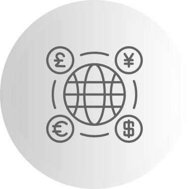 Dünya para birimi Profesyonel Eşsiz Kullanıcı Arayüzü Düzeni