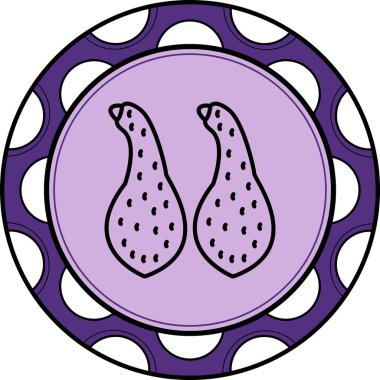 Sarı Kabak Modern Dijital Sanat Nesnesi