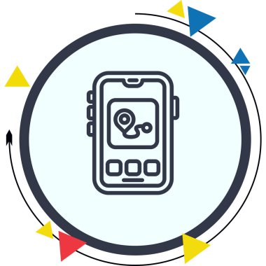 Mobil Rout Gelişmiş Yaratıcı Arayüz Grafik ŞekliName