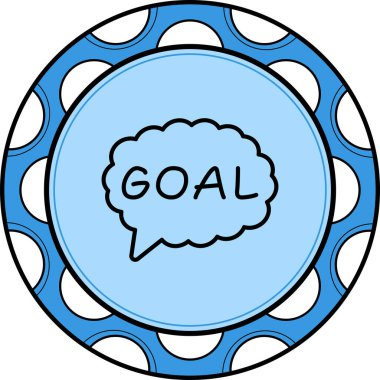 Konuşma balonu çizgisi simgesi, metin basit illüstrasyonlu web etiketi