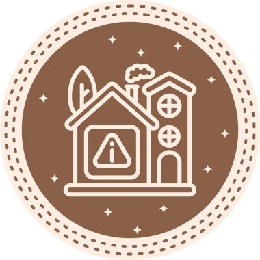 Hata web simgesi vektör illüstrasyonu