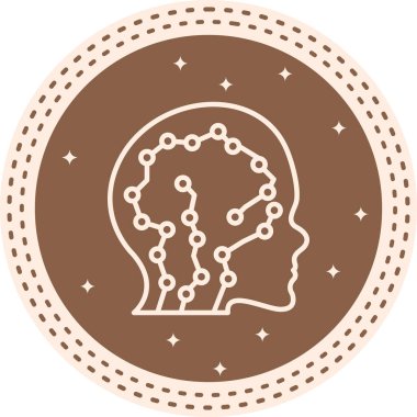 Sinirsel Ağ Sofistike Temiz Ürün Grafik Şekli