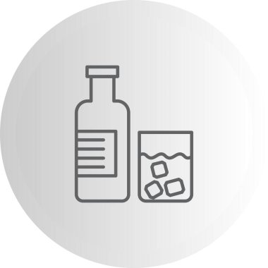 Alkol Premium Dengeli Ürün Tasarımı Nesnesi