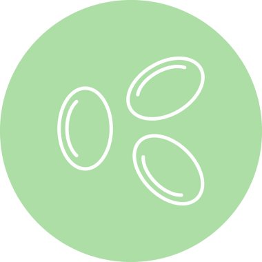 Kırmızı Kan Hücreleri Web simgesi vektör çizimi