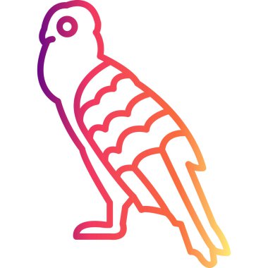 And Akbaba simgesi vektör illüstrasyon tasarımı