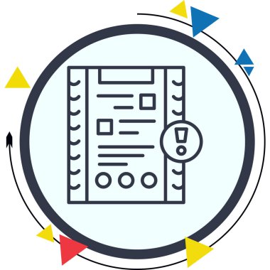 Dengelenmiş Profesyonel Markalaşma Grafik Sembolü