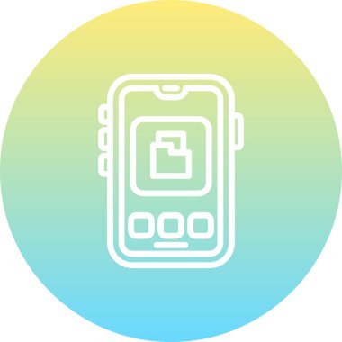 Klasör web simge vektör çizim