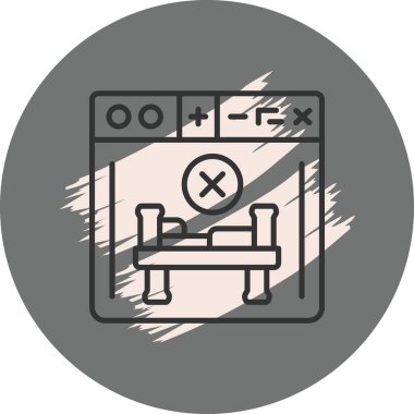 Dengelenmiş Düz Modern Tasarım Elemanını İptal Et