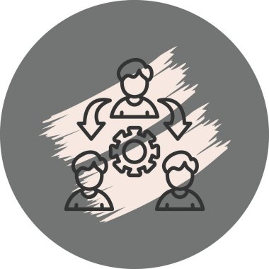 Organizasyon Yapısı Eşsiz Web Grafiksel Çizimi