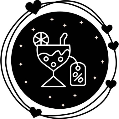 Kokteyl Modern Soyut Yaratıcı Tasarım Varlığı