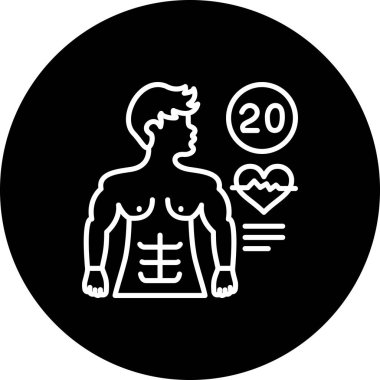 Kas ağı simgesi vektör illüstrasyonu