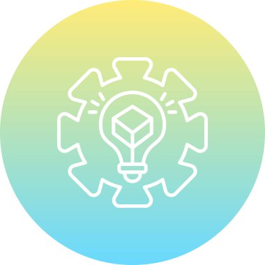 Yenilik simgesi vektör illüstrasyon tasarımı