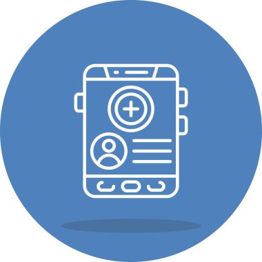 Arkadaş Web simgesi vektör illüstrasyonu ekle