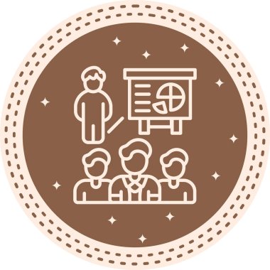 Skills web simgesi vektör çizimi