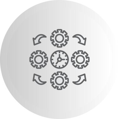 Meşgul Yüksek Kaliteli Ölçeklenebilir Vektör İllüstrasyonu